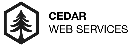 Cedar Web Services Logo
